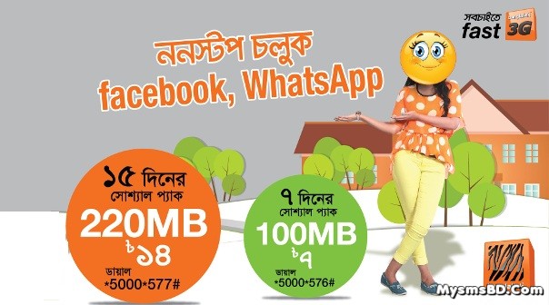 Banglalink Social Packs